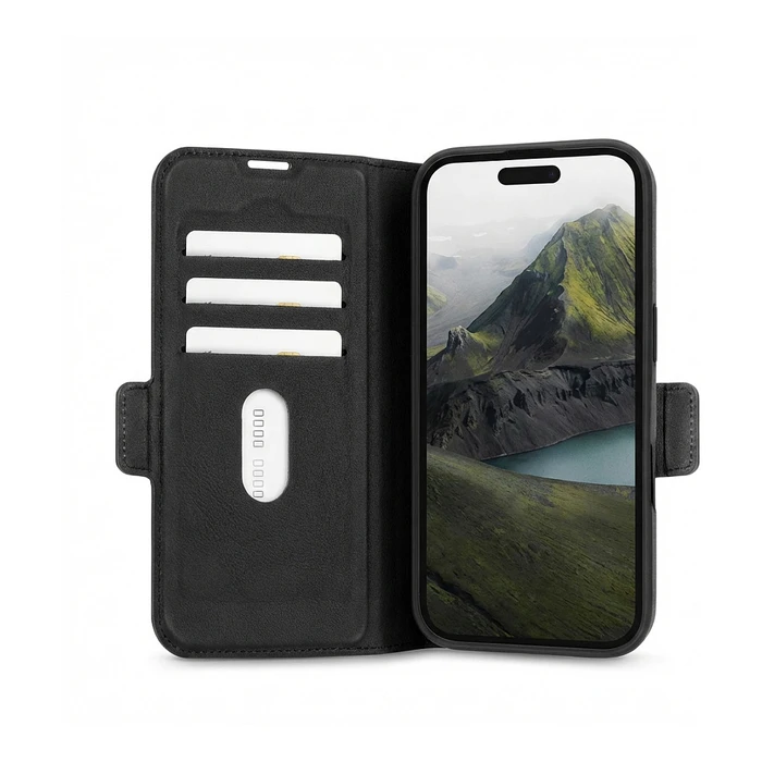 Θήκη Κινητού Dbramante1928 Bergen Pro - Flip - Bulk - plastic - Black - for Apple iPhone 16 Plus