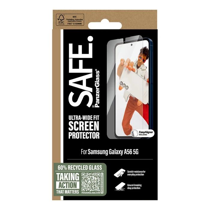 Προστατευτικό Οθόνης PanzerGlass SAFE BY PanzerGlass Samsung Galaxy A56