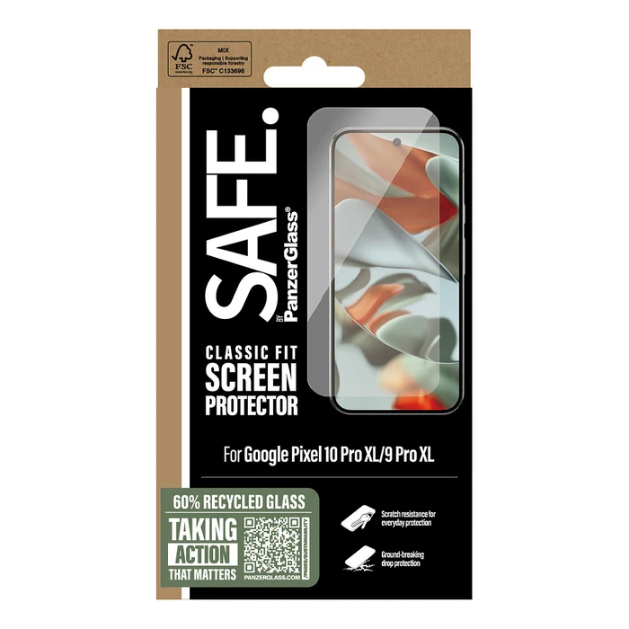 Προστατευτικό Οθόνης PanzerGlass SAFE Screen Protector Google Pixel 10 Pro XL / 9 Pro XL