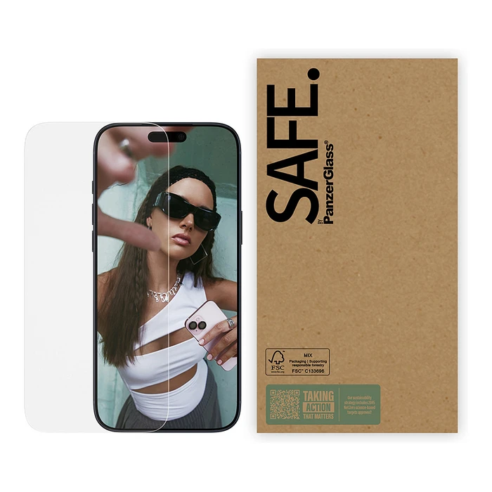 Προστατευτικό Οθόνης PanzerGlass SAFE iPhone 17 Pro Max/16 Pro Max UWF *BULK