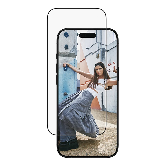 Προστατευτικό Οθόνης PanzerGlass SAFE. by PanzerGlass w. Black Frame iPhone Air / Ultra-Wide Fit w. EasyAligner