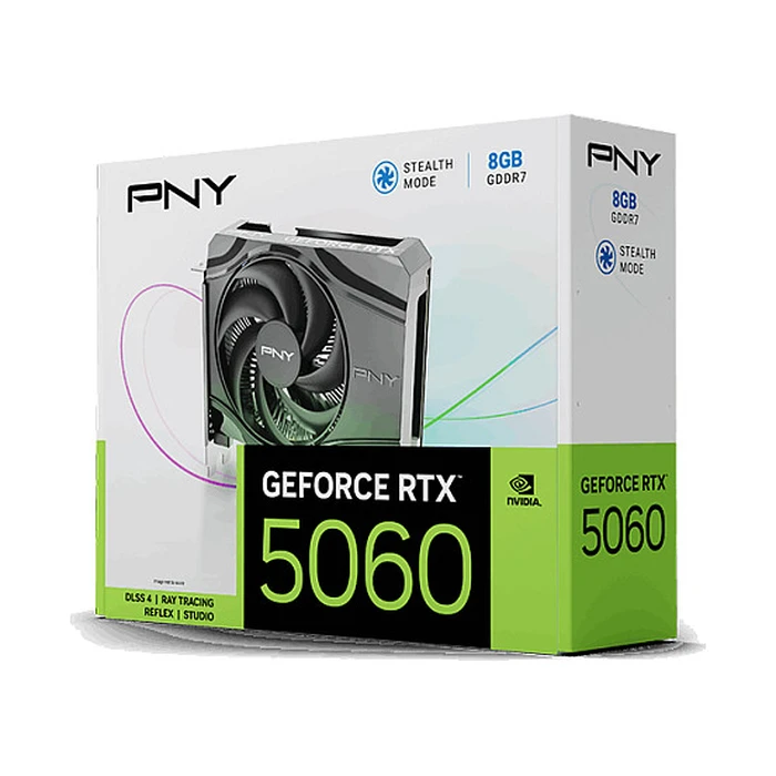 Κάρτα Γραφικών RTX 5060 8GB PNY Single Fan GDDR7 1 Fan