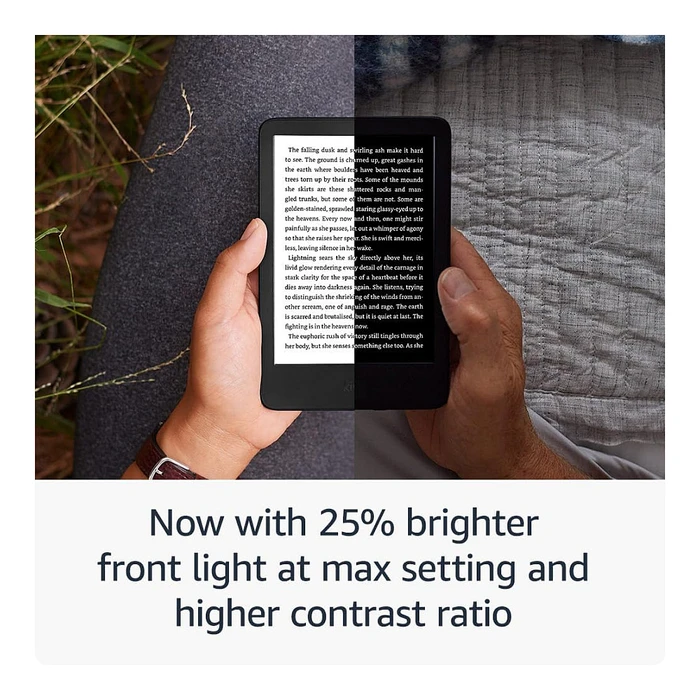 Ebook Reader Amazon Kindle 2024 6" 16GB Silver NO-ADS