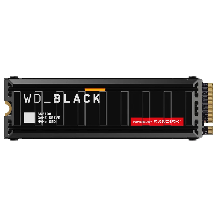 Σκληρός Δίσκος M.2 4TB WD Black SN8100 NVMe 2280 W/Heatsink POWERED BY SanDisk
