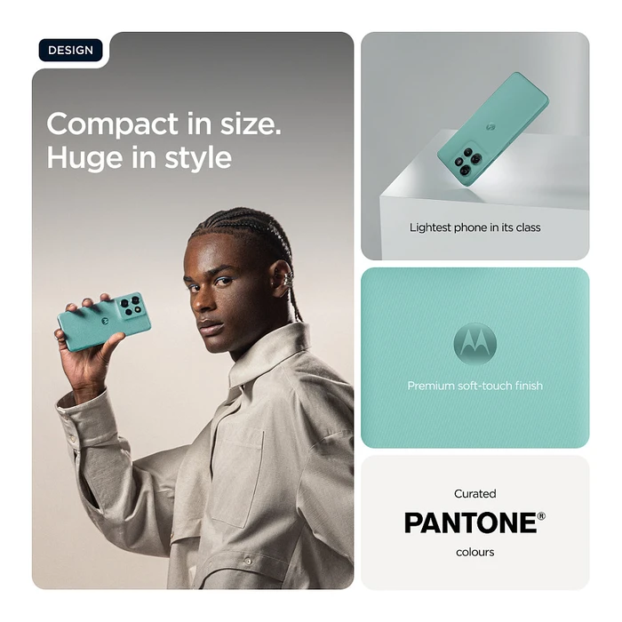 Smartphone Motorola edge 60 neo PANTONE frostbite