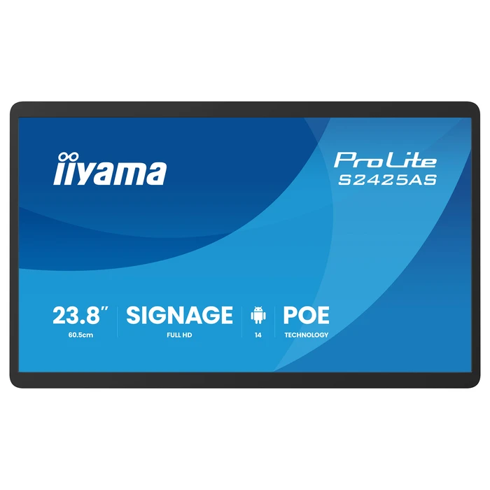 Monitor 23,8" Iiyama S2425AS-B1P 16:9 USB-C IPS