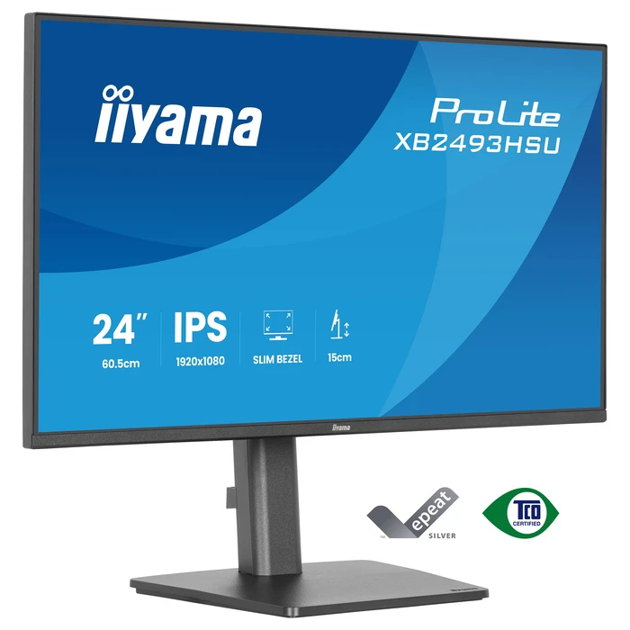 Monitor 24" Iiyama ProLite XB2493HSU-B1 Monitor mattBlack
