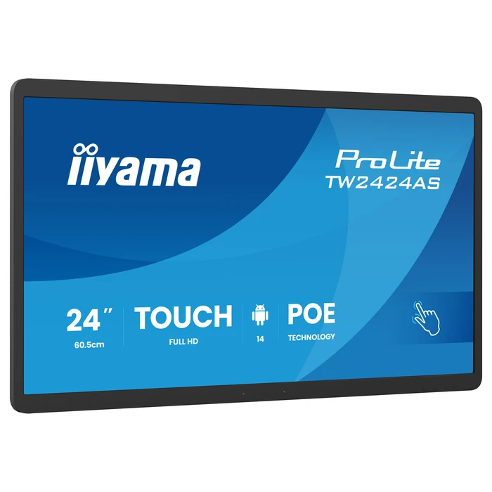 Monitor 23,8" Iiyama TW2424AS-B3P 16:9 M-Touch USBC Android