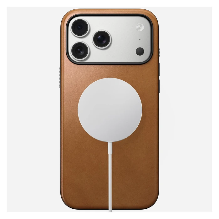 Θήκη Κινητού Nomad Modern Leather iPhone 17 Pro Max English Tan