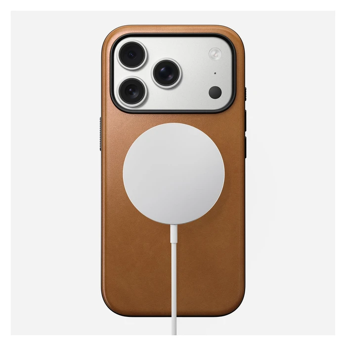 Θήκη Κινητού Nomad Modern Leather iPhone 17 Pro English Tan