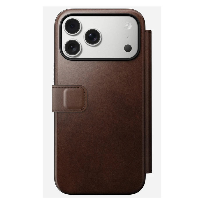 Θήκη Κινητού Nomad Modern Leather Folio iPhone 17 Pro Max Rustic Brown H