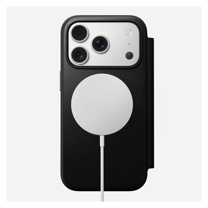 Θήκη Κινητού Nomad Modern Leather Folio iPhone 17 Pro Black