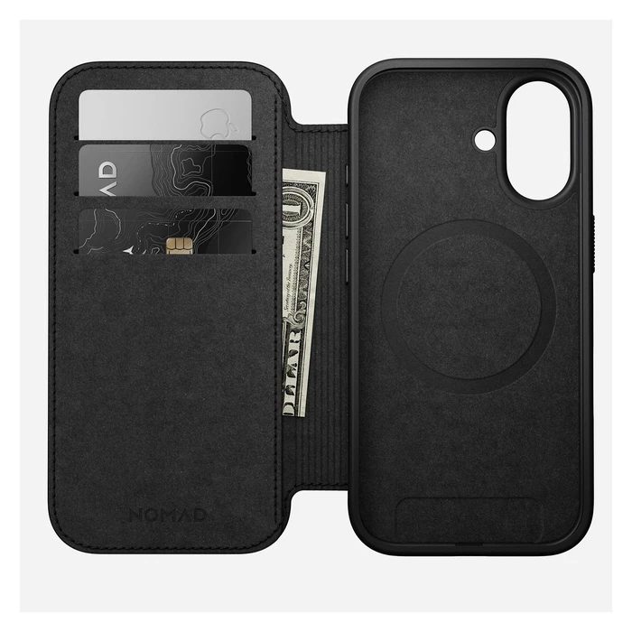 Θήκη Κινητού Nomad Modern Leather Folio iPhone 17 Black