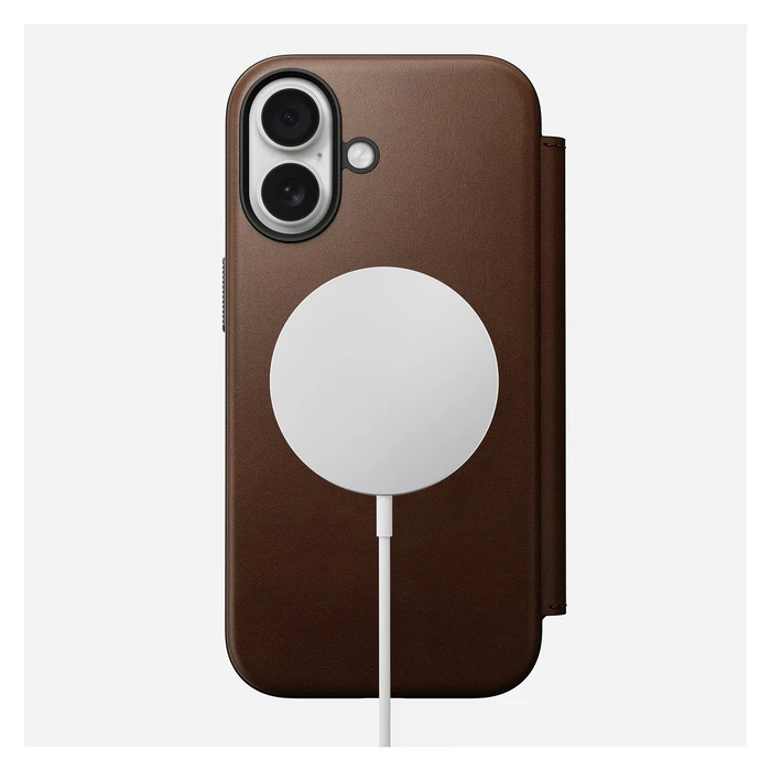 Θήκη Κινητού Nomad Modern Leather Folio iPhone 17 Brown
