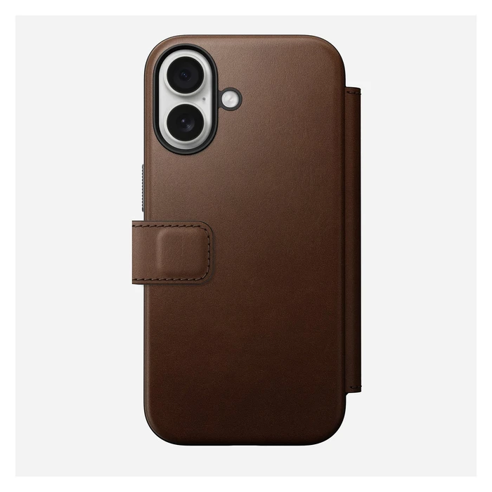 Θήκη Κινητού Nomad Modern Leather Folio iPhone 17 Brown