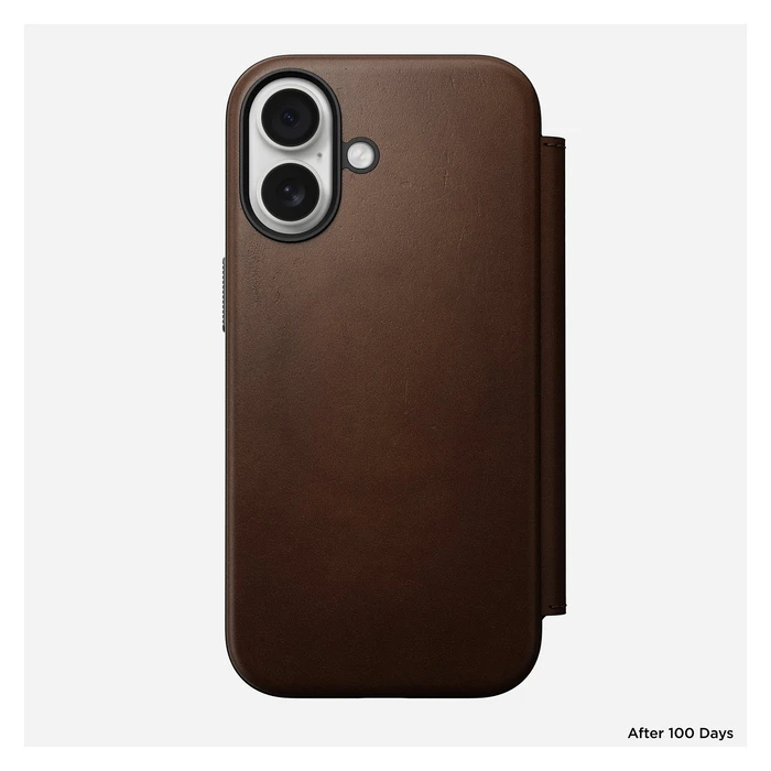 Θήκη Κινητού Nomad Modern Leather Folio iPhone 17 Brown