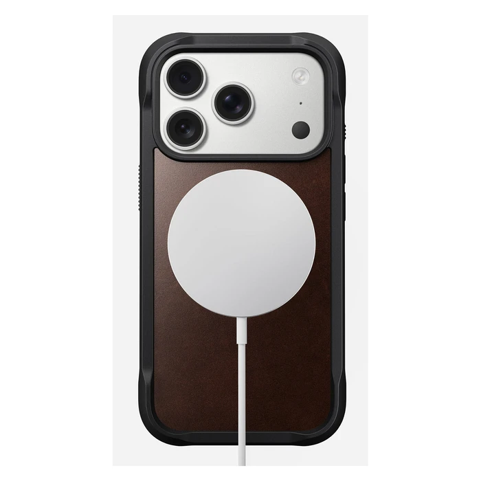 Θήκη Κινητού Nomad Rugged Leather iPhone 17 Pro Rustic Brown Horween