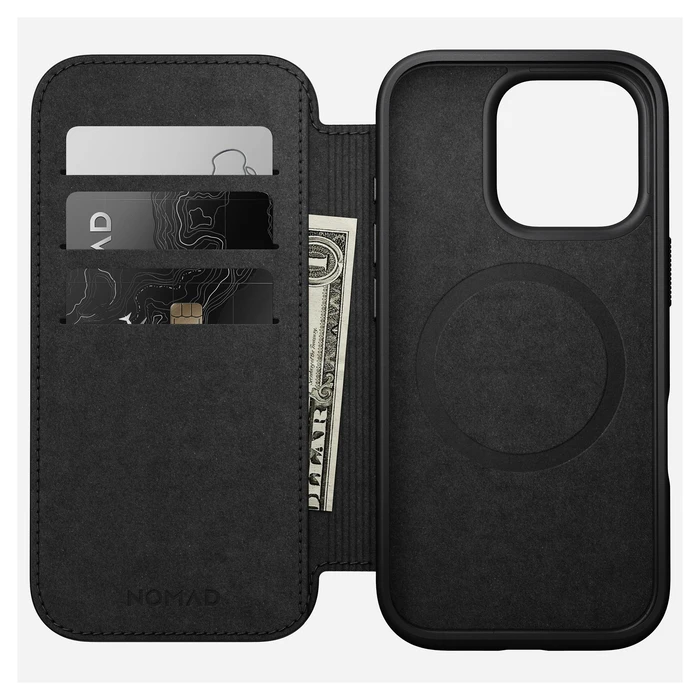 Θήκη Κινητού Nomad Modern Leather Folio iPhone 16 Pro Brown