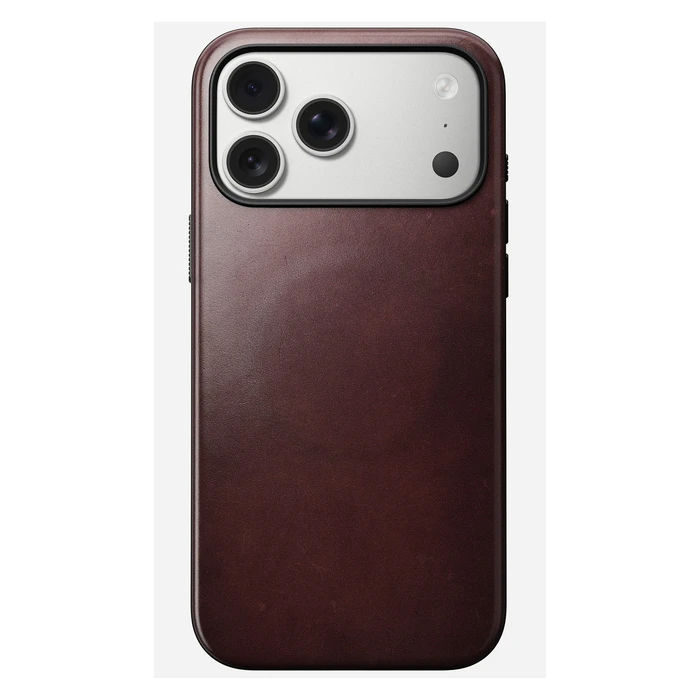 Θήκη Κινητού Nomad Modern Leather iPhone 17 Pro Max Burgundy Horween