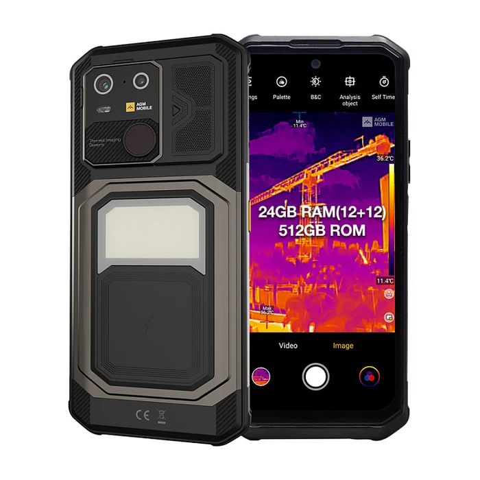 Smartphone AGM MOBILE G3Pro Outdoor Smartphone 5G with thermal imaging camera