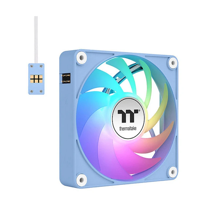 Case Fan 140mm Thermaltake CT140 EX ARGB SyncHydrangea Blue 3 Pack
