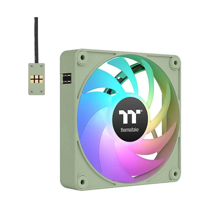 Case Fan 120mm Thermaltake CT120 EX ARGB SyncMatcha Green 3 Pack