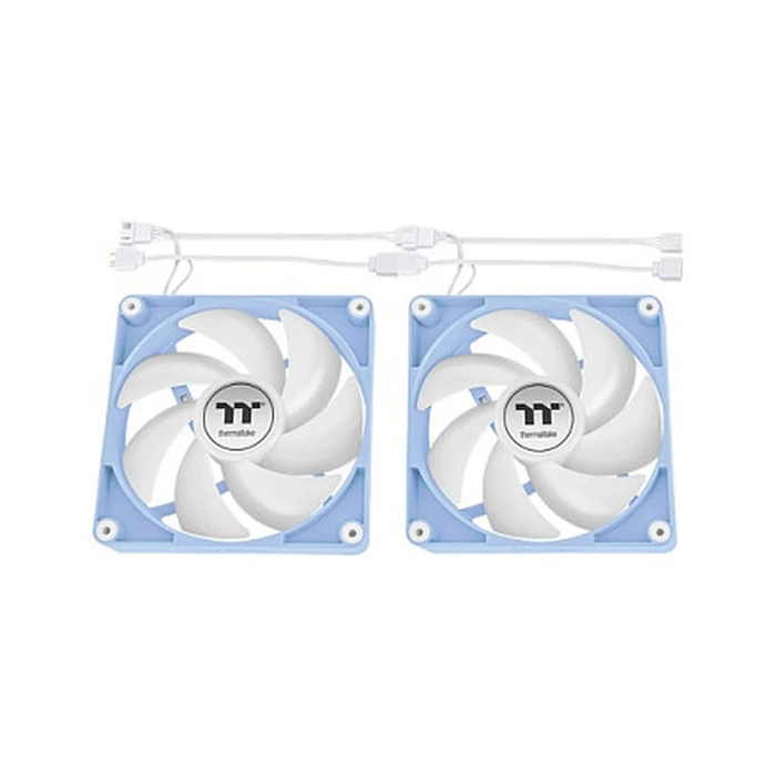 Case Fan 140mm Thermaltake CT140 ARGB SyncHydrangea Blue 2 Pack