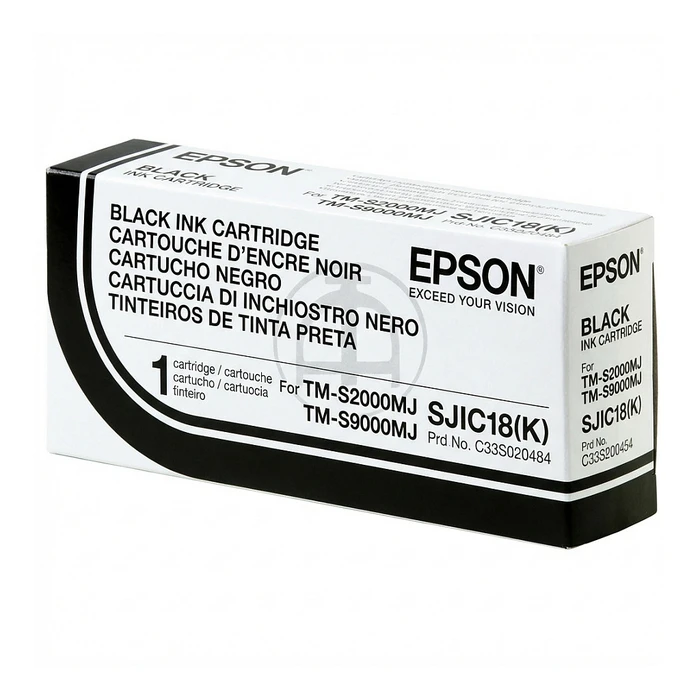 Γνήσιο Μελάνι Epson SJIC18(K) - Black - original -
