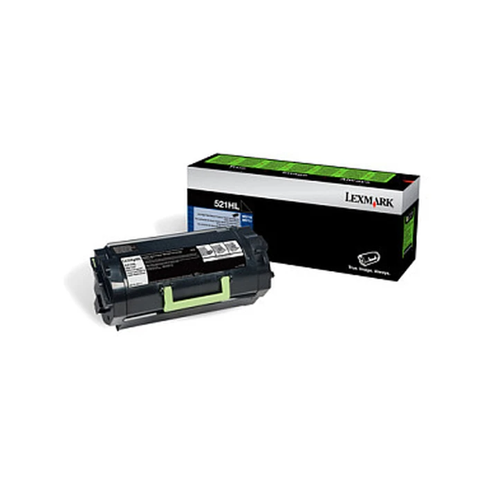 Γνήσιο Toner Lexmark 522HL Black High capacity 25,000 pages, 1-pack return program, for labels
