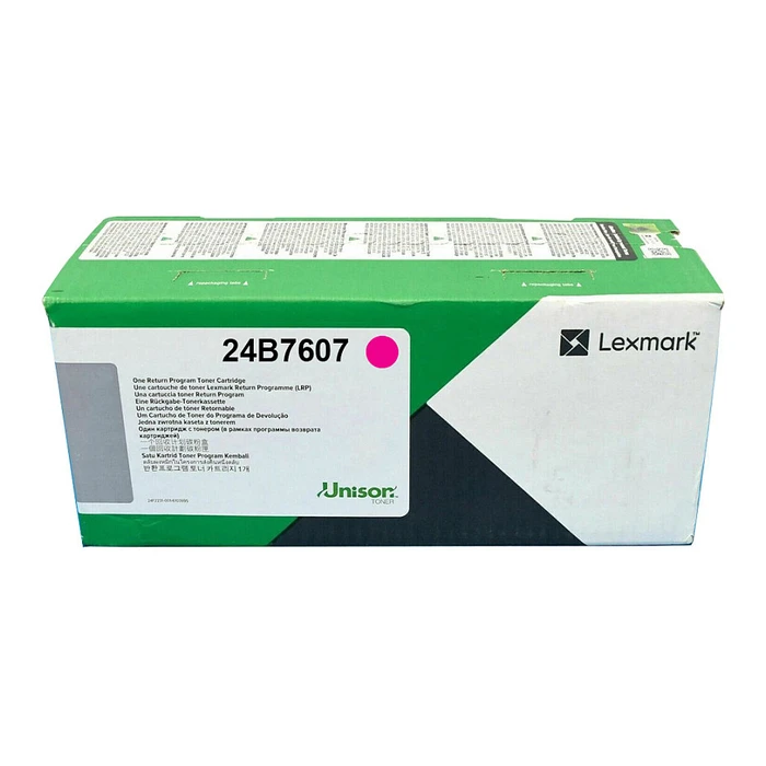 Γνήσιο Toner Lexmark 24B7607 XC magenta