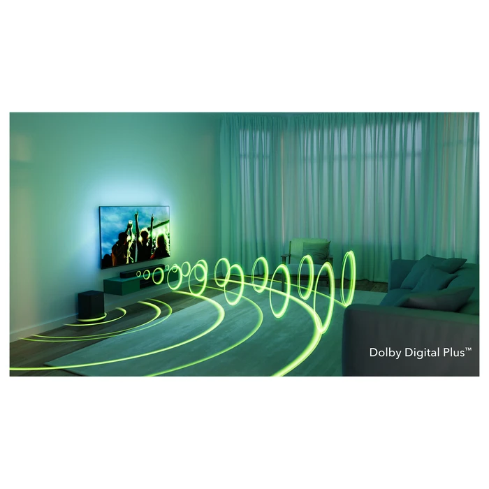 Soundbar Philips 2.1 TAB5309/10 with wireless Black