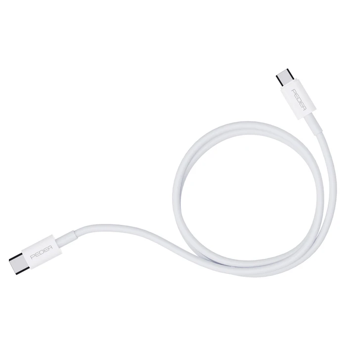 Καλώδιο Κινητού Pedea Fast and data USB-C/USB-C, 1m, wei