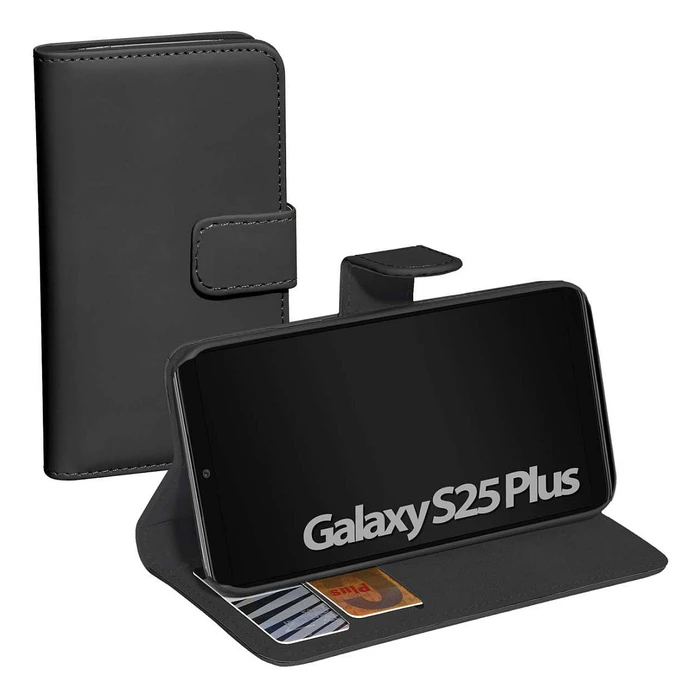 Θήκη Κινητού Pedea Book Cover Classic for Samsung Galaxy S25+ 5G, Black