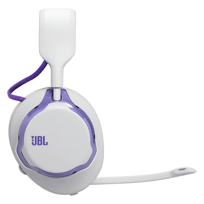 Gaming Headset JBL Quantum 650 Wireless Over-Ear, White/violett