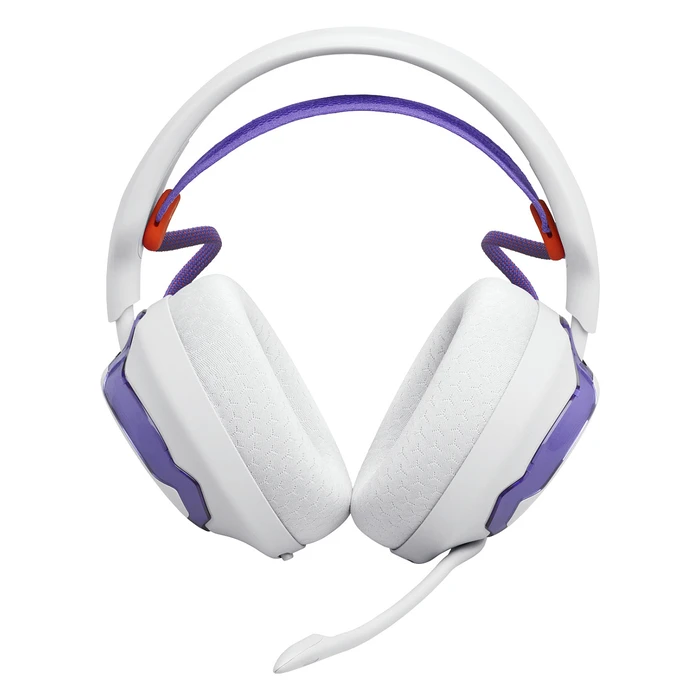 Gaming Headset JBL Quantum 650 Wireless Over-Ear, White/violett