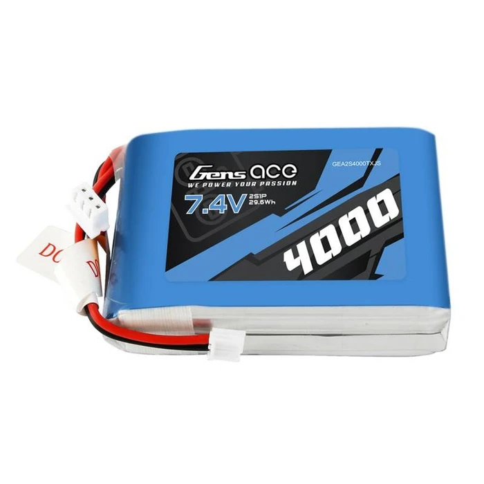 Gens Ace Ace Classic Li-Po Battery 7.4V 4000mAh 1C 2S for RC