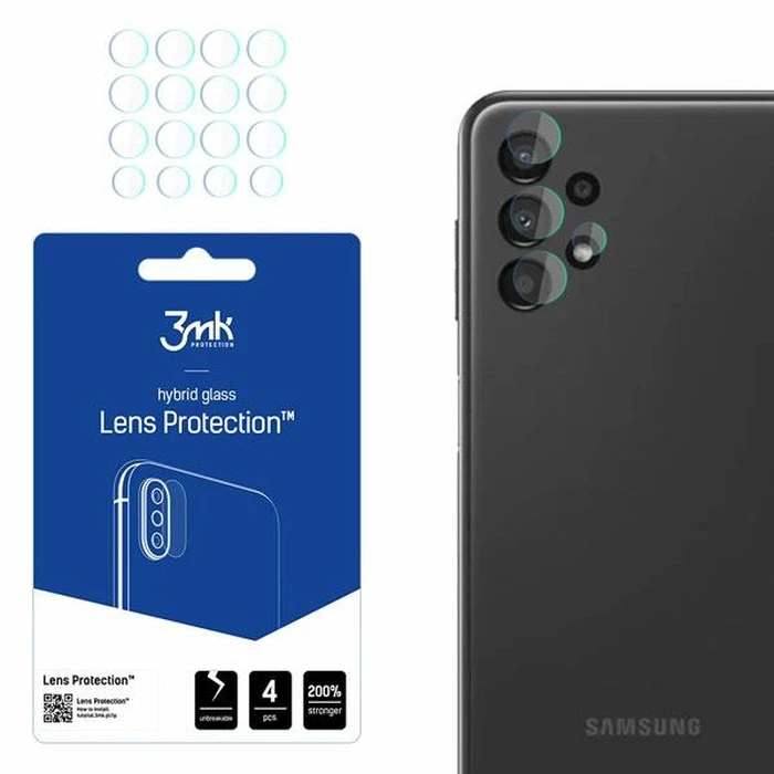 3MK Lens Protection Samsung Galaxy A13 4G [4 PACK]
