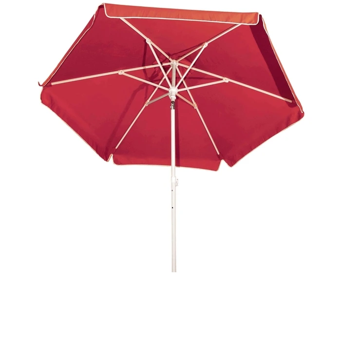 Velco Patio / Garden / Beach Umbrella 2m Metal Heavy-Duty Bordeaux