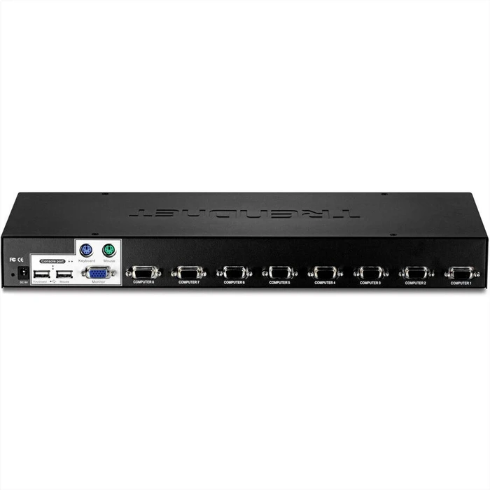 KVM Switch TrendNet TK-803R 8-Port USB/PS/2 19"