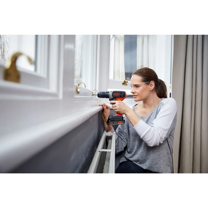 Δραπανοκατσάβιδο Black & Decker Cordless Drill Driver 18V 1.5Ah BCD001C1