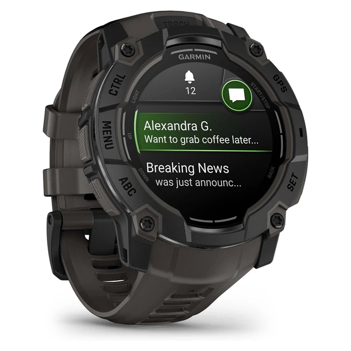 Smartwatch Garmin Instinct 3 AMOLED (50mm) Black