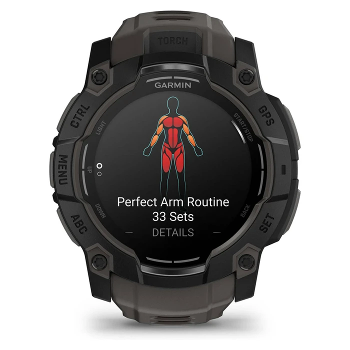 Smartwatch Garmin Instinct 3 AMOLED (50mm) Black