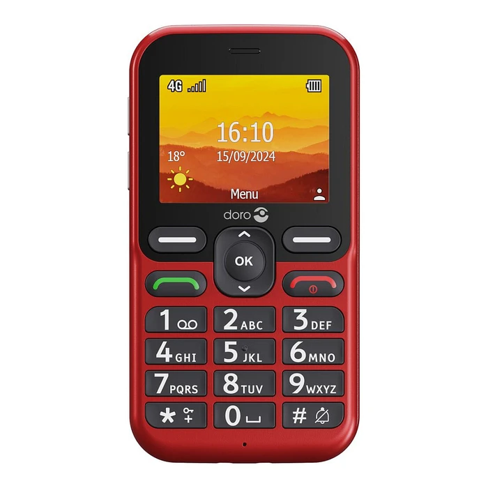 Kινητό Τηλέφωνο Doro Leva L10 red
