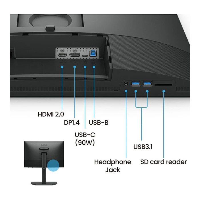 Monitor 24" SW242Q 23.8IN IPS