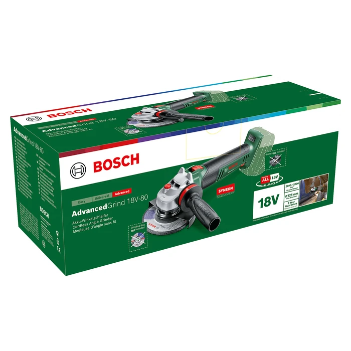 Γωνιακός Τροχός Bosch Advanced-Grind 18V-80 Angle Grinder