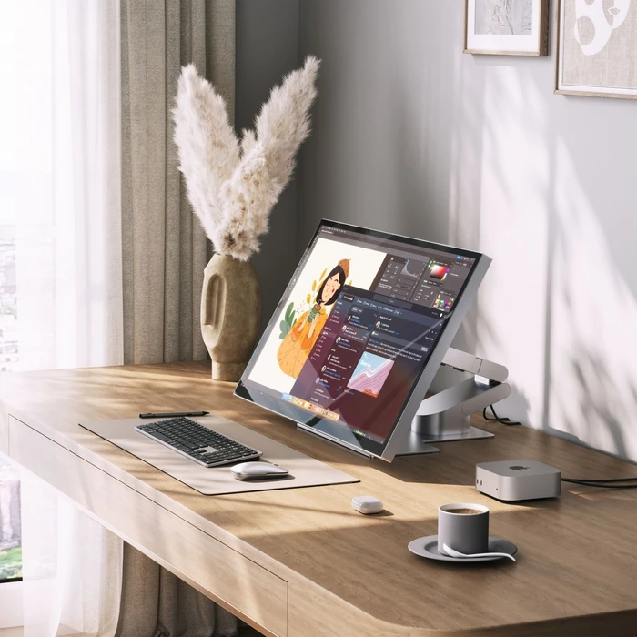 Alogic ASPEKT διπλώσιμη βάση για οθόνη 32" Space Grey