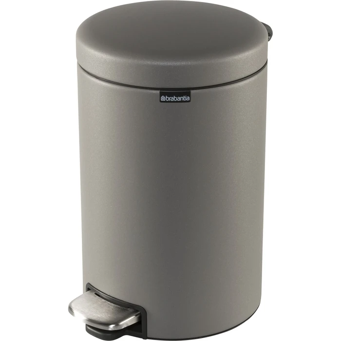 Brabantia NewIcon Plastic Bathroom Bin 12 L - Grey