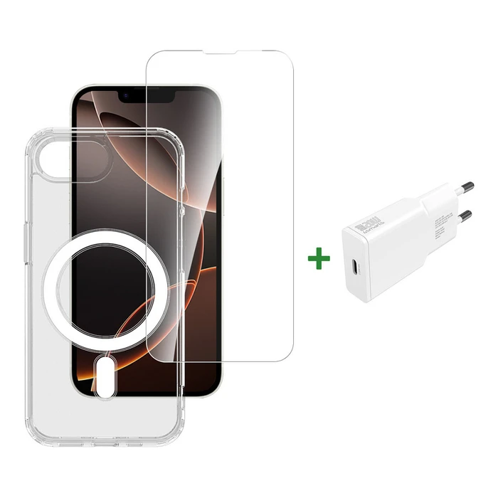 Θήκη Κινητού 4Smarts 3in1 Premium Starter Set for Apple iPhone 16e