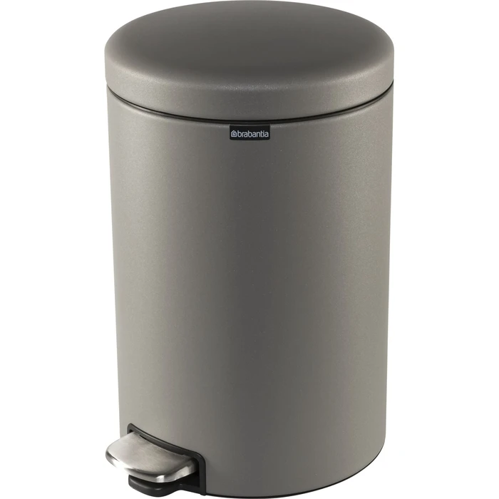 Brabantia Metal Pedal Bin Grey 20 L (MPN: 11 91 63, SKU: 212433)