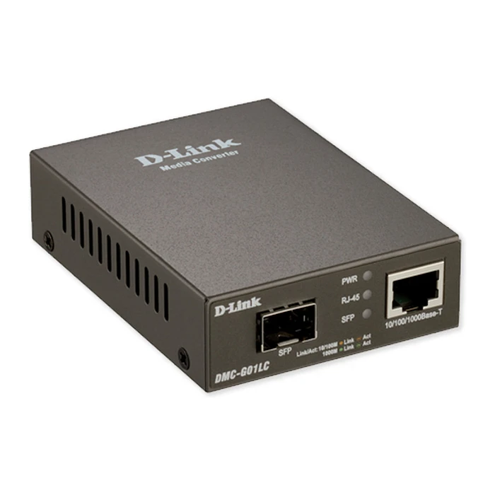 Network Switch D-Link DMC-G01LC Gigabit Ethernet SFP Konverter